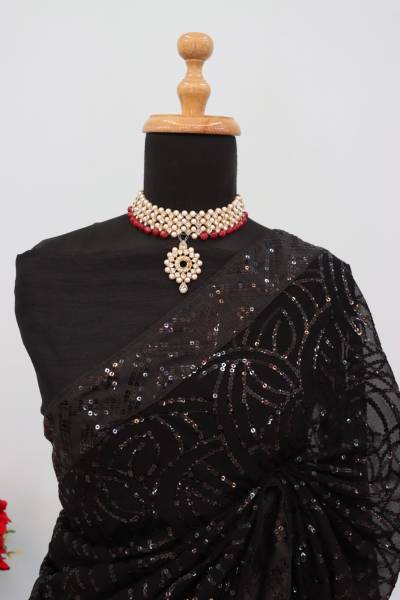 JR JR605 DESIGNER GEORGETTE SAREE WHOLESALER IN INDIA